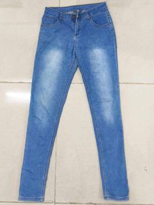blue denim skinny jeans