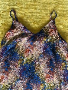 Colorful Print Summer Dress