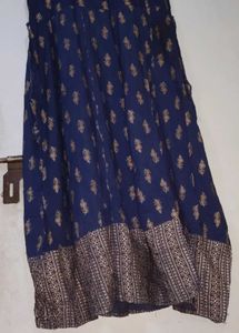 Anarkali Navy Blue Suit