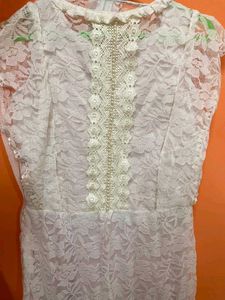 Princess Three Layer Dress With Pearl