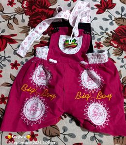 Girls &amp; Boys  Cotton Dungarees Dress