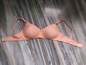Peach T-Shirt Bra