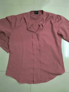 Formal Top With Mandarin Collar