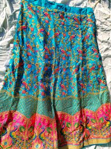 Peacock Southindian Half Saree