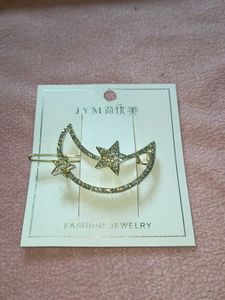 Moon N Star Hair Clip