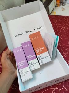 Dermatouch Face Wash + Sunscreen Combo Bright & Ev
