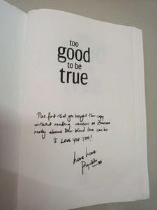 &#34;Too Good To Be True&#34;