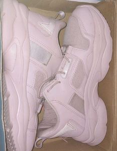 Pink Chunky Sports Shoe Size 8
