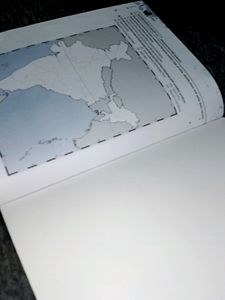 Map Practice Book Class 10  Fullmarks