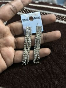 Sparkling Dangle Earrings