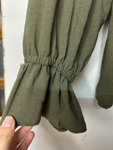 Olive Green Top