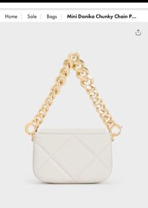 Stunning Charles And Keith Handbag/ Sling