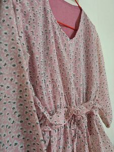 Floral Pink Dress