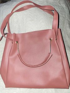 Hand Bag And 2 Clutches