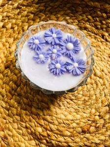 Lavender Candle💟 With Aroma Oil💕