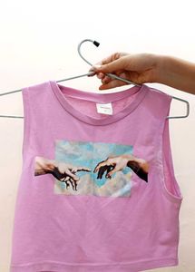 Sexy Crop Top In Lavender 🪻🩷 ✨