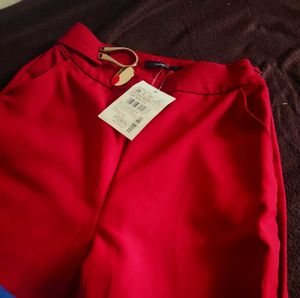 Madame Red Trousers