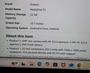 Huawei Mediapad T5. Tablet