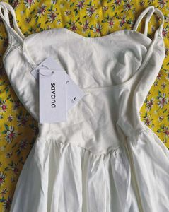 Savana White Dress