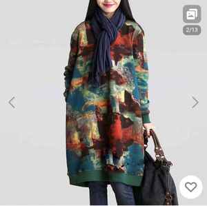 Colorful Print Dress