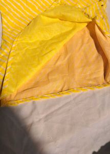 Short Yello Kurti