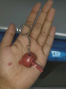 Cute Teddy Bear Keychain