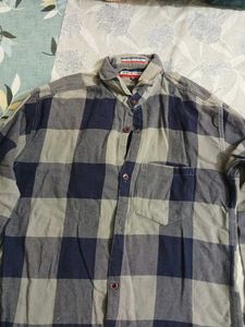 Checked Blue Shirt