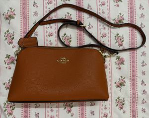 Tan Brown Wristlet