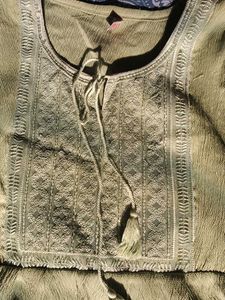 Pista Green, Tunic ( Empire) For Collage Girl&#39;s