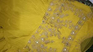 Yellow Embroidered Dress