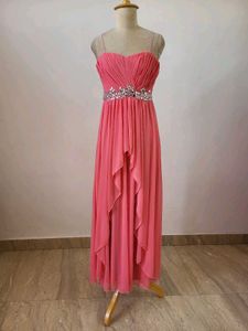 Elegant Pink embellished Gown