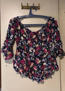 Multi Colour Floral Top