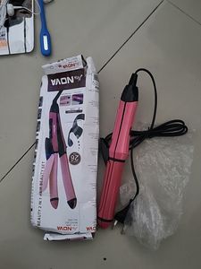 Nova 2 In 1 Straightener Cum Curler