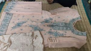 Elegant Embroidered Kurta Set