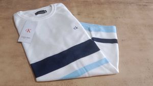 Calvin Klein White Crew Neck Tee