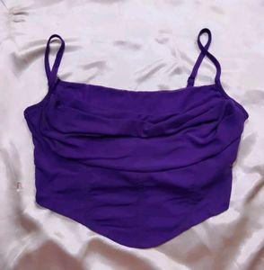 Purple Corset Top
