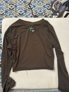 Graphic Print Long Sleeve Tee