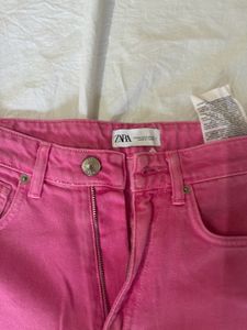 ZARA pink Jeans