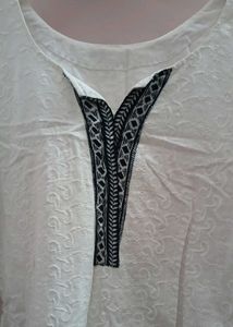 Elegant White Kurta