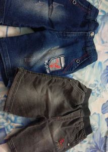Boys&#39; Tshirt Shorts Denim &amp; Causal