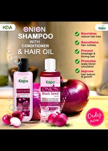 Keva Kaipo  Shampoo With Conditioner And Hair Oil