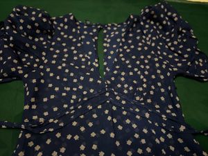 Cute Polka Dot Top Party Wear