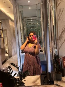 Floral Print Mini Dress