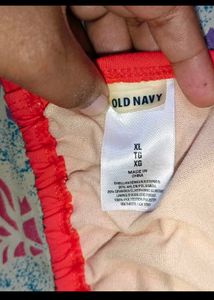 Coral Bikini Top Size 34 to 36 inches