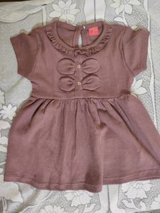 Girls Rich Frock - Brand New Mauve