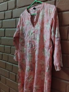 Floral Print Kurta