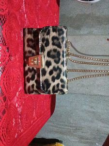 animal print bag