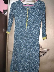 Floral Print Kurta