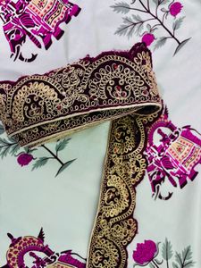 Beautiful Bollywood Saree Lace