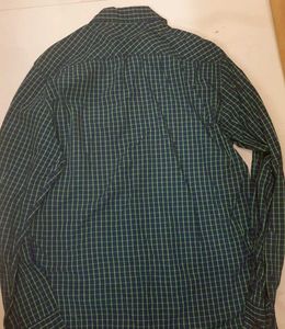 Cool CheckedIndigo Nation Shirt